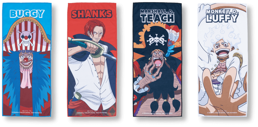 원피스 신사황 페이스타올(4종)